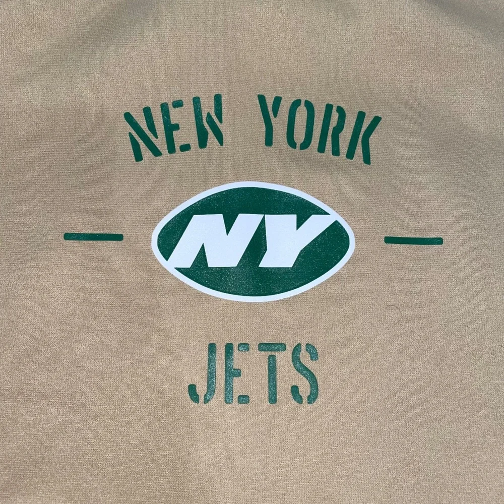 Nike New York Jets Salute to Service Hoodie Mens XL Tan Camo NFL On-Field XL